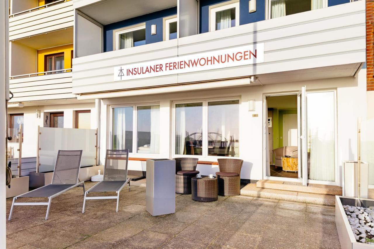 Insulaner Ferienwohnungen Хельголанд Экстерьер фото